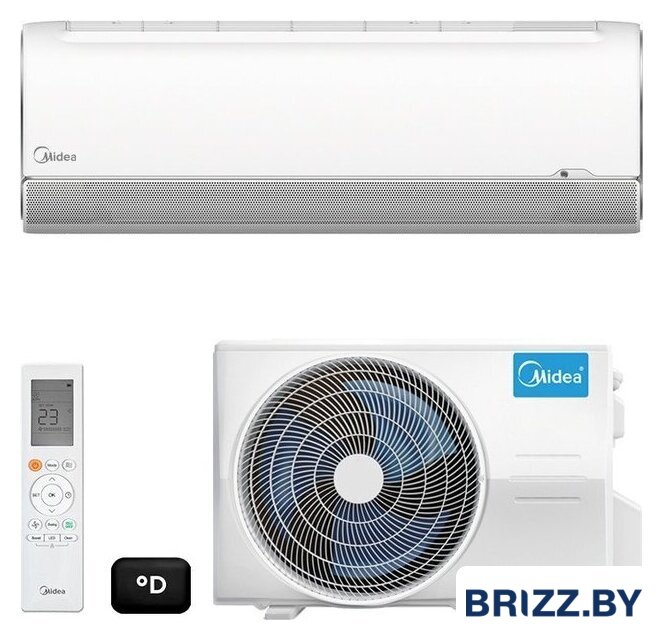 Кондиционер Midea Breezeless MSFA2W-09N8D6-I/MSFA1-09N8D6-O - Изображение №9 — Продажа и установка кондиционеров brizz.by